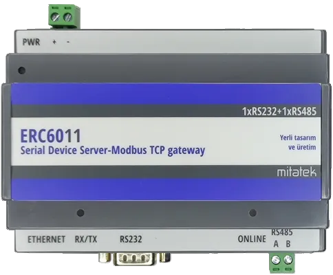 ERC6011 WiFi Device server-Modbus TCP Gateway